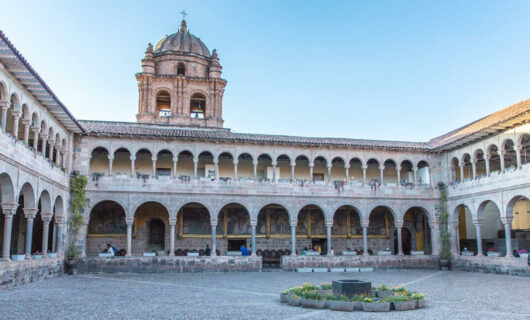 temple of the sun in cusco peru