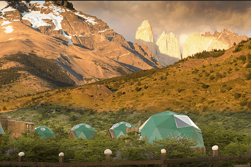 luxury camping in patagonia ecocamp