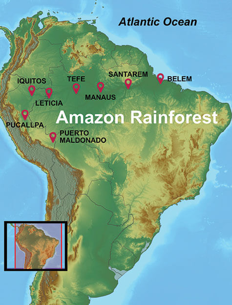 Amazon Rainforest Tours 🦋 Amazon River Trips & Vacation Packages