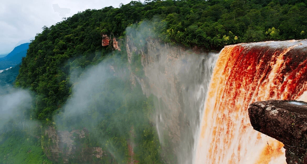 Visit Guyana Kaieteur Falls Rainforests And Savannahs