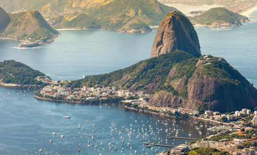 sugarloaf mountain in brazil